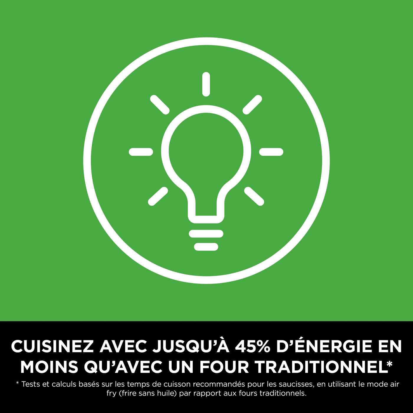 Foodi FlexDrawer Air Fryer, Dual Zone Avec Séparateur Amovible, Grand Tiroir de 10.4 L, AF500EUCP – Image 6